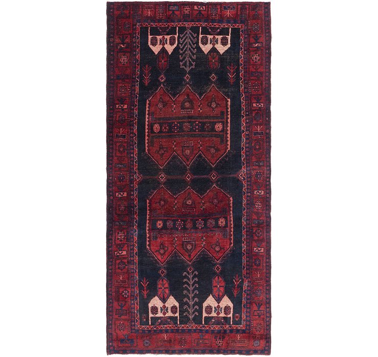 4' 4 x 9' 9 Sirjan Persian Runner Rug