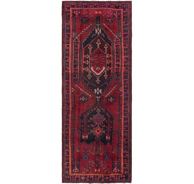 4' 10 x 13' 8 Sirjan Persian Runner Rug