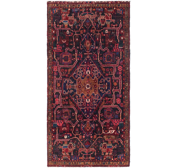 3' 8 x 7' 7 Nahavand Persian Runner...