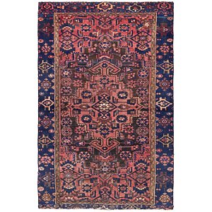 4' 2 x 6' 4 Hamedan Persian Rug