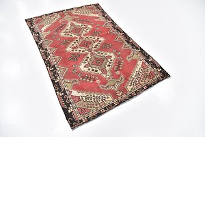 Unique Loom 4' x 6' 2 Saveh Persian Rug