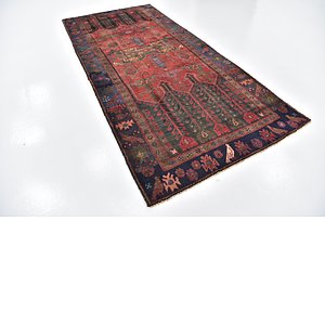 4' 10 x 10' 6 Sirjan Persian Runner Rug