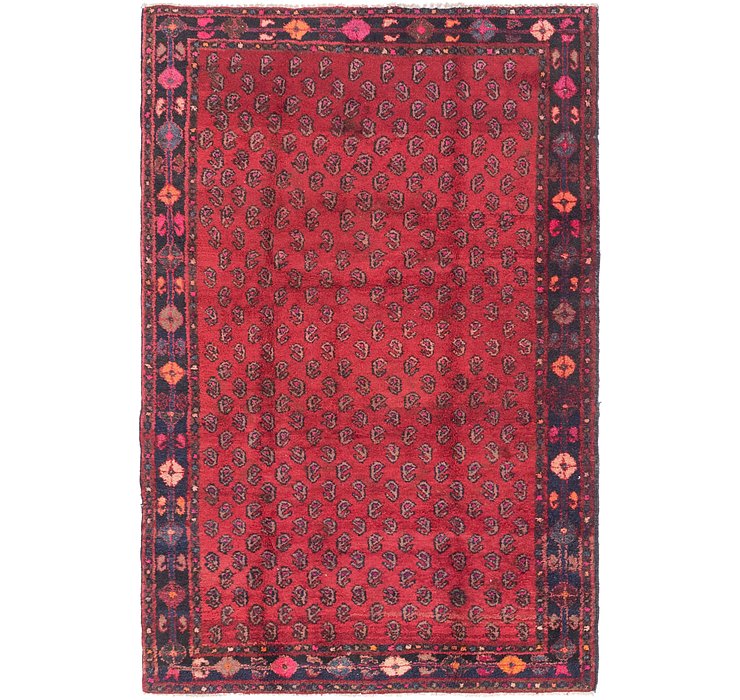4' 6 x 7' Shiraz Persian Rug