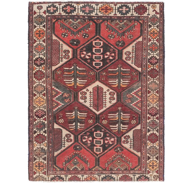 4' 6 x 6' Bakhtiar Persian Rug