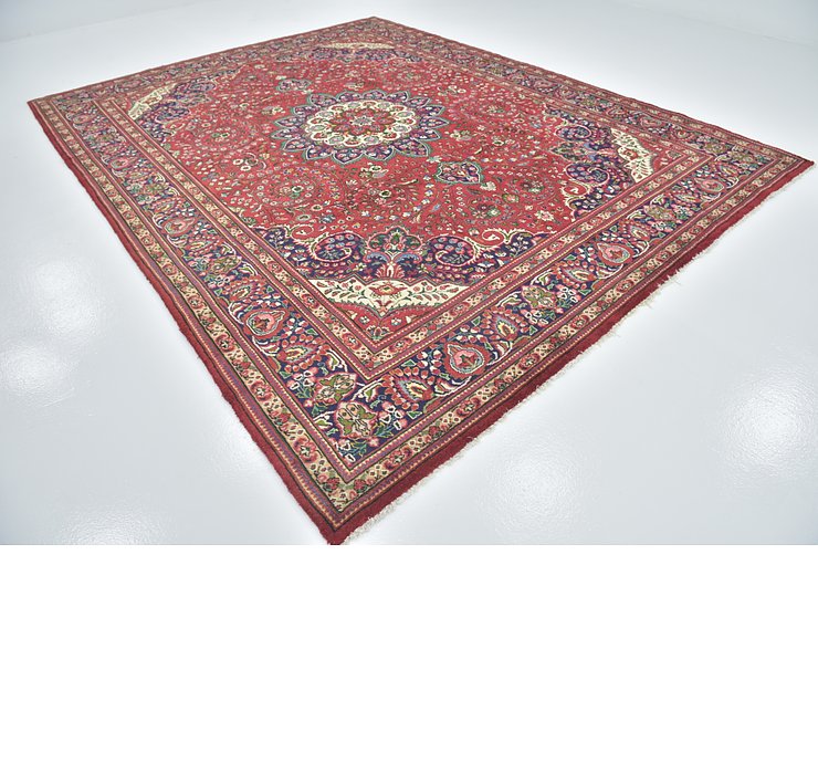 9' 10 x 12' 7 Tabriz Persian Rug