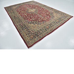 HandKnotted 8' 4 x 11' 10 Mashad Persian Rug
