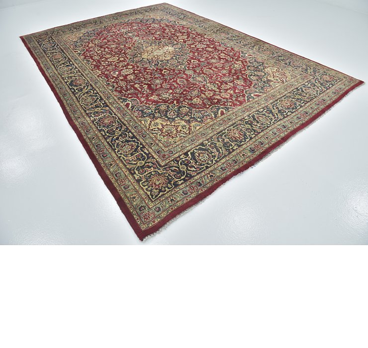 HandKnotted 8' 4 x 11' 10 Mashad Persian Rug