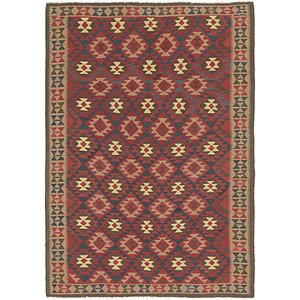 7' x 9' 9 Kilim Maymana Rug