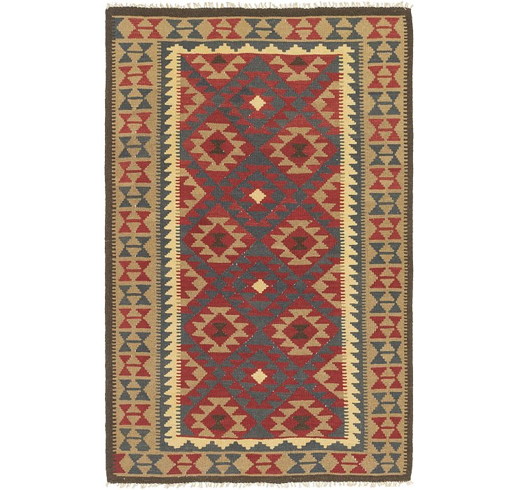 5' x 8' 2 Kilim Maymana Rug