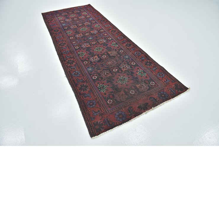 3' 9 x 9' 10 Ferdos Persian Runner Rug