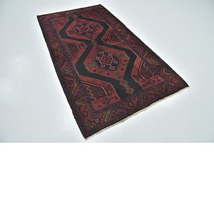 4' 3 x 7' 6 Sirjan Persian Rug