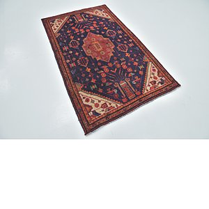 3' 6 x 6' Hamedan Persian Rug