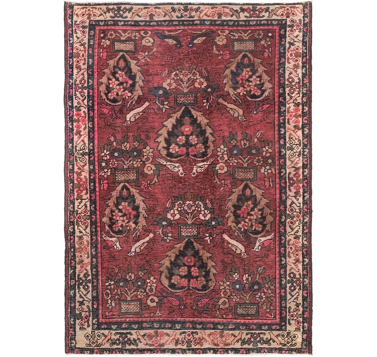4' 7 x 6' 6 Tabriz Persian Rug