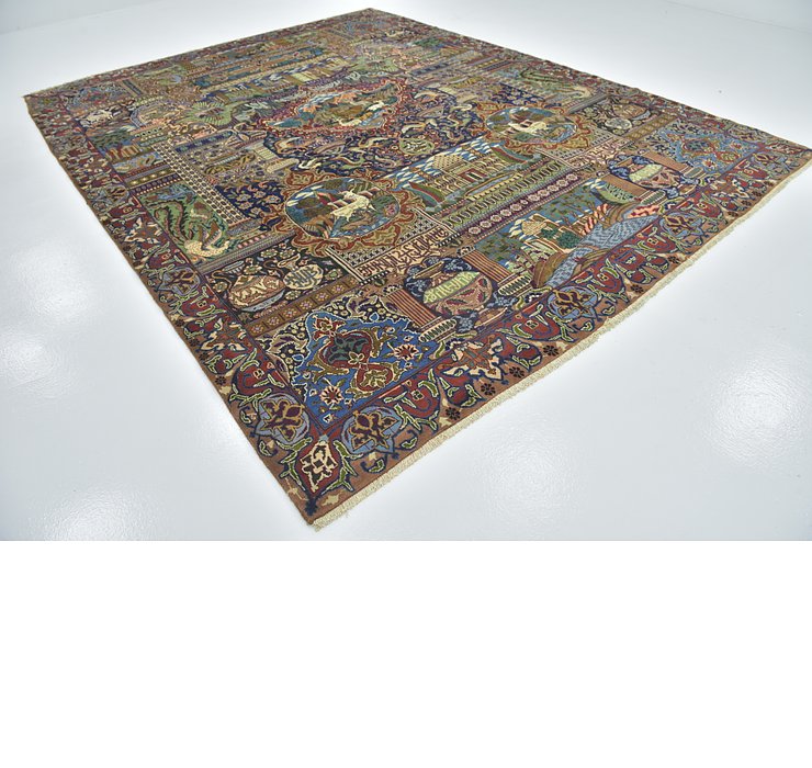 9' 8 x 12' 7 Kashmar Persian Rug
