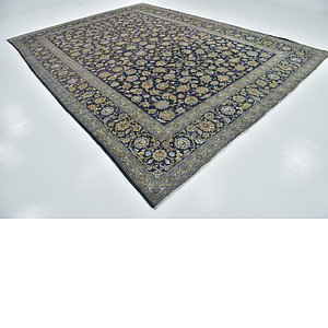 10' x 13' 9 Kashan Persian Rug