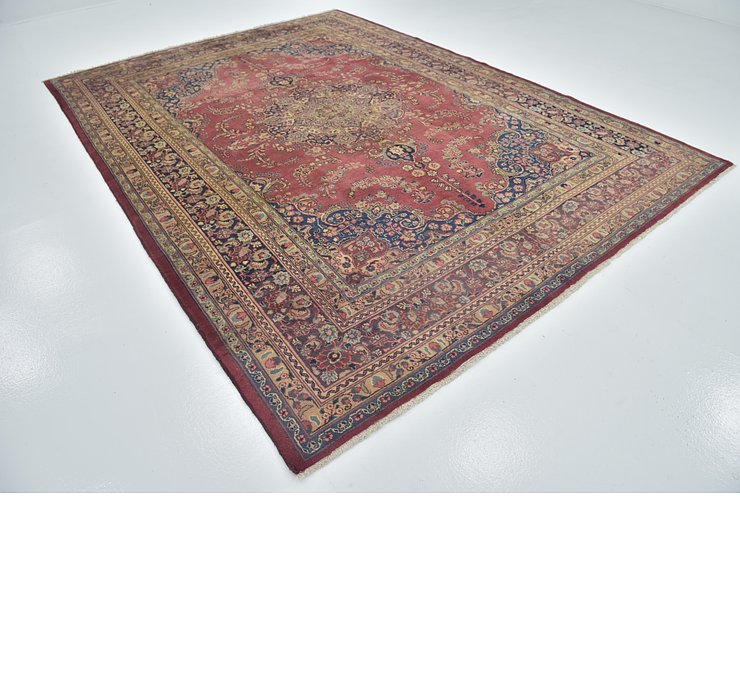 8' 2 x 11' 2 Mashad Persian Rug