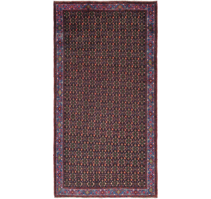 5' x 9' 6 Sanandaj Persian Runner...