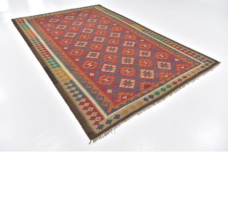 6' 5 x 9' 10 Kilim Maymana Rug