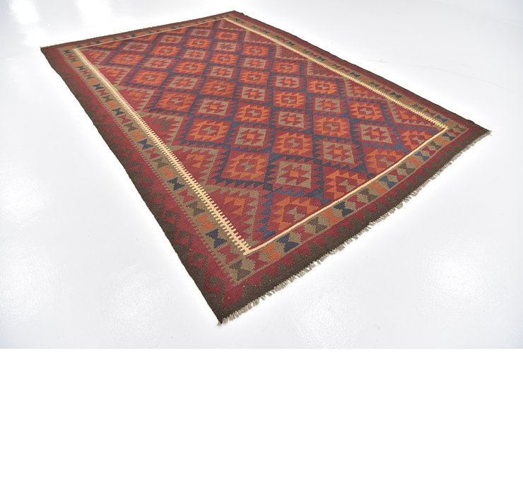 6' 9 x 9' 5 Kilim Maymana Rug