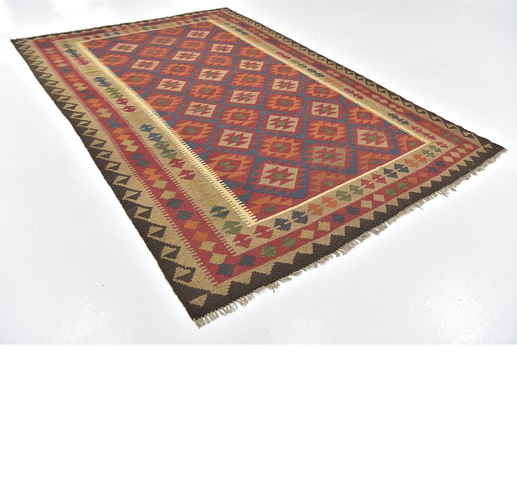 6' 5 x 9' 7 Kilim Maymana Rug