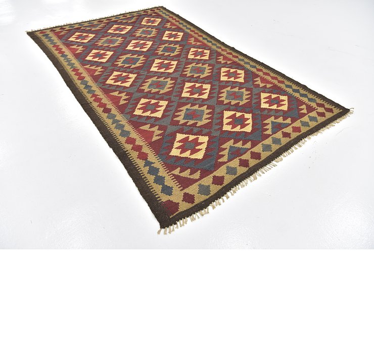 4' 10 x 8' Kilim Maymana Rug