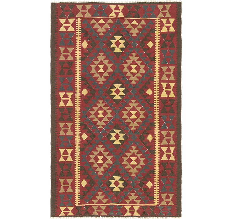 5' x 8' 2 Kilim Maymana Rug