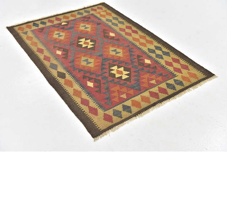 3' 5 x 4' 10 Kilim Maymana Rug