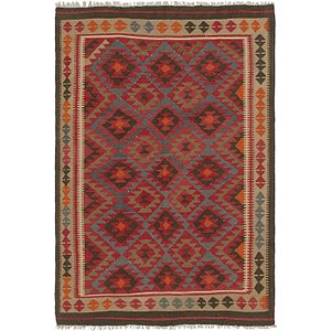 168cm x 245cm Kilim Maymana Rug
