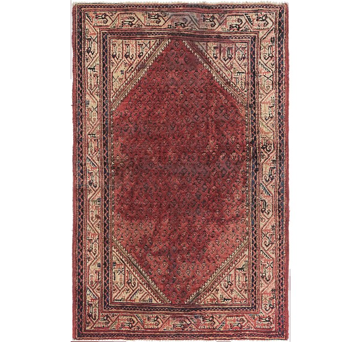 HandKnotted 4' 4 x 6' 9 Botemir Persian Rug