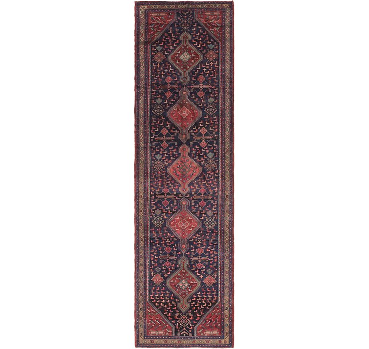 110cm x 445cm Sanandaj Persian Rug