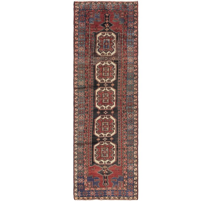 3' 9 x 12' 6 Saveh Persian Runner Rug