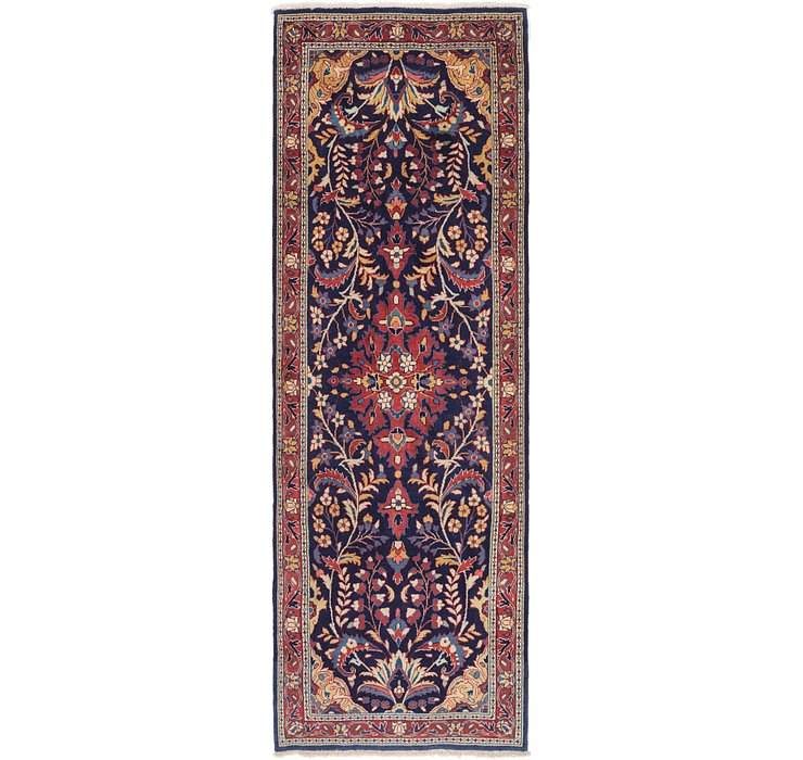 3' 7 x 10' 8 Mahal Persian Runner Rug