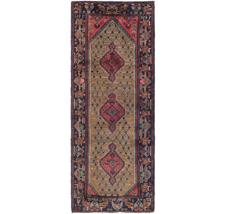 3' 8 x 9' 8 Koliaei Persian Runner ...