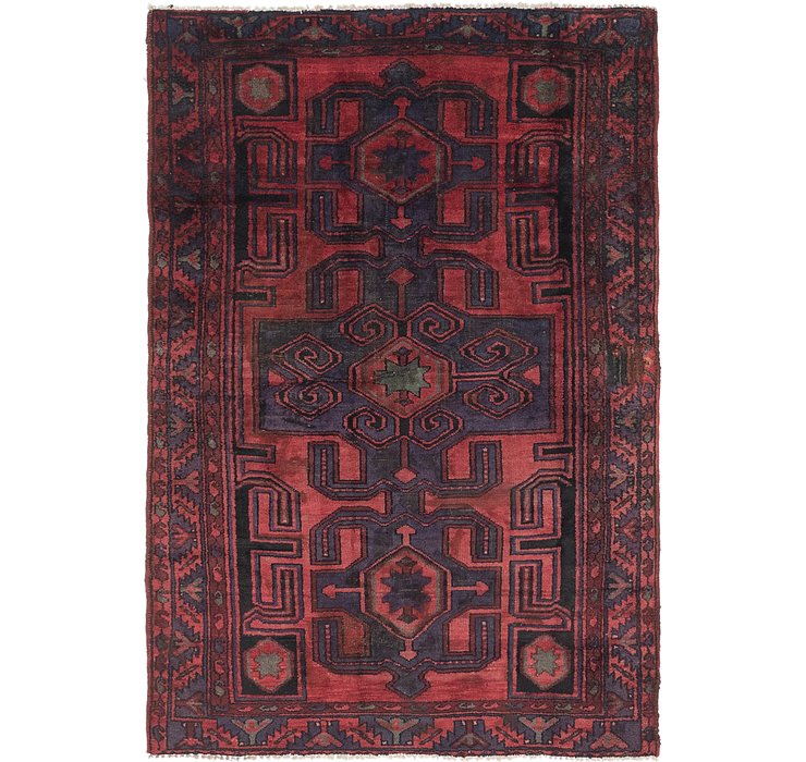 4' 5 x 6' 6 Zanjan Persian Rug