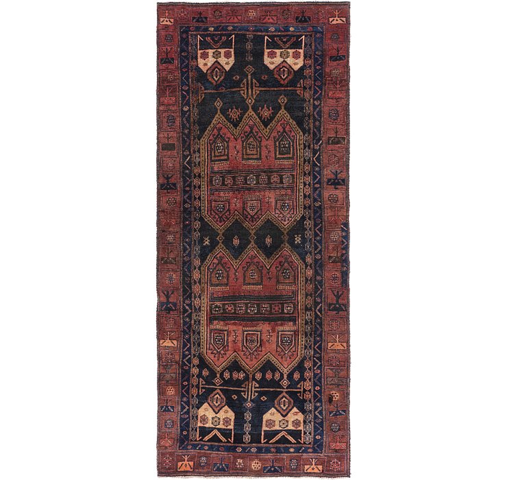 4' 2 x 10' 5 Sirjan Persian Runner Rug