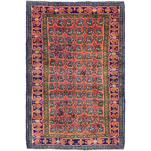 4' 3 x 6' 6 Tabriz Persian Rug