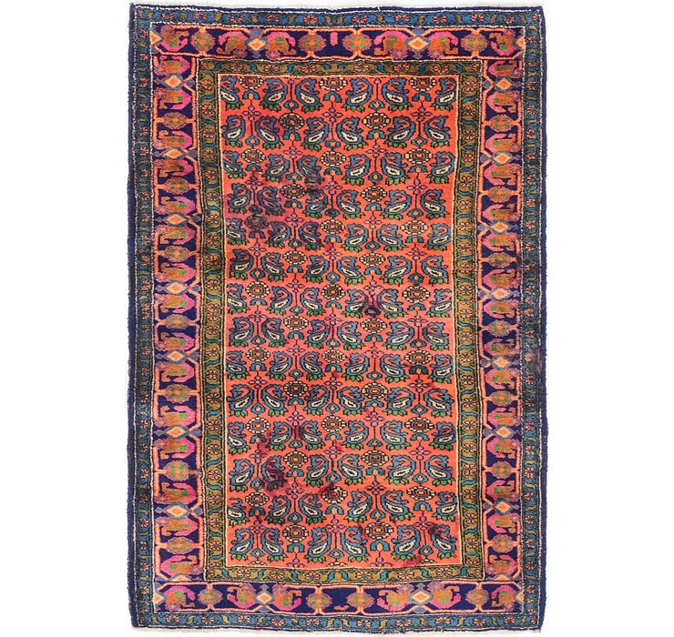 4' 3 x 6' 6 Tabriz Persian Rug