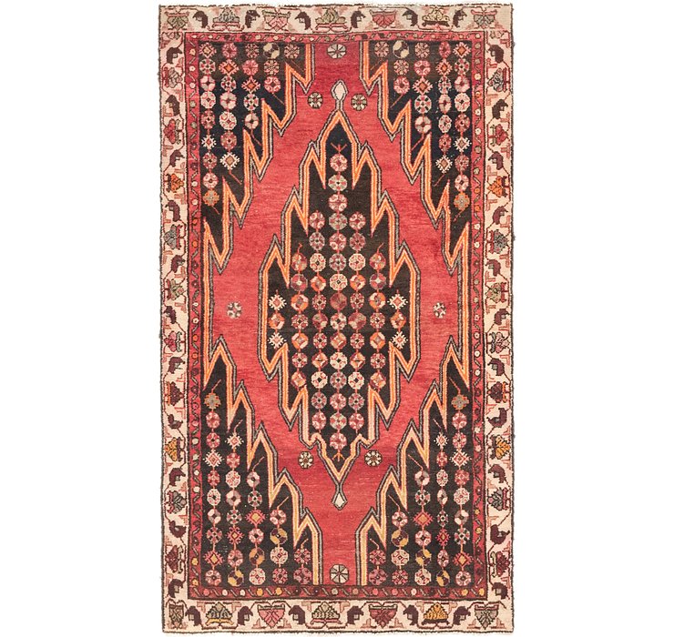 3' 9 x 6' 5 Mazlaghan Persian Rug