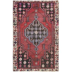 Unique Loom 4' x 6' 4 Ferdos Persian Rug