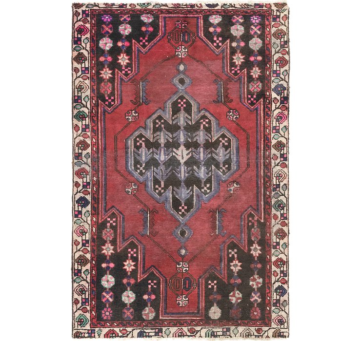 4' x 6' 4 Ferdos Persian Rug