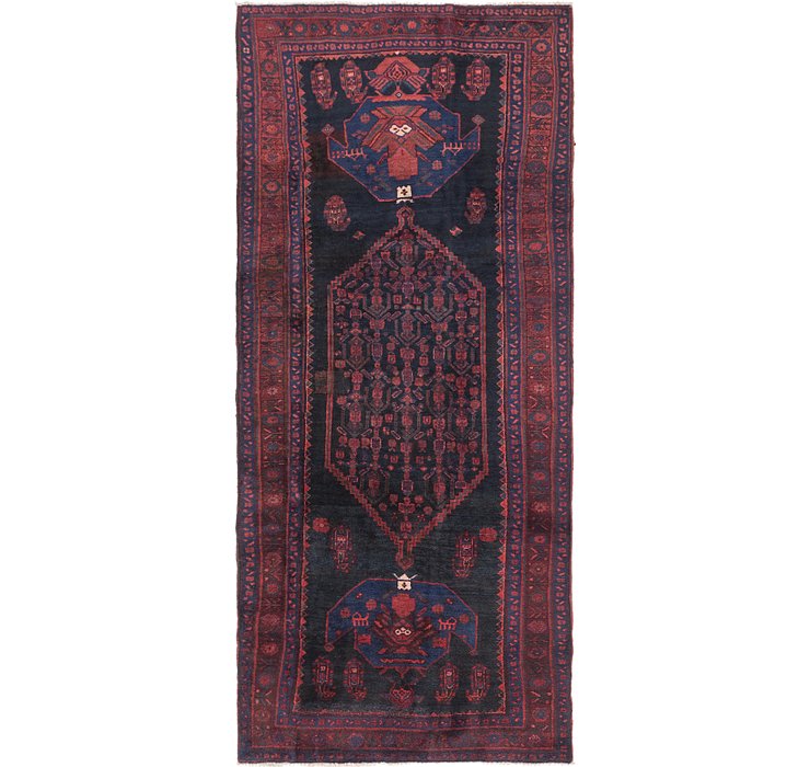 4' x 9' 3 Sirjan Persian Runner Rug