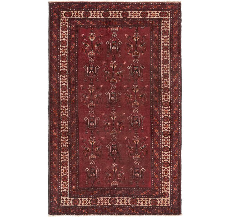4' x 6' 4 Ferdos Persian Rug