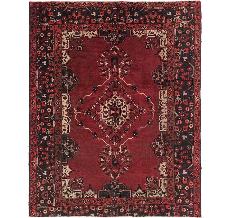 7' x 8' 5 Ferdos Persian Square Rug
