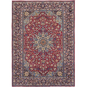 9' 10 x 13' 8 Isfahan Persian Rug