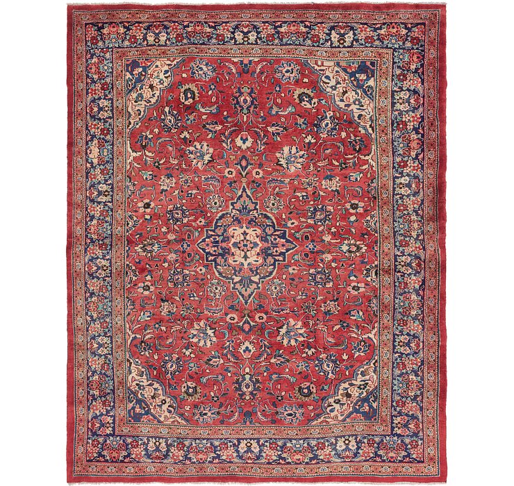 9' 7 x 12' 2 Mahal Persian Rug