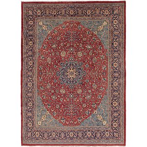 10' x 13' 4 Sarough Persian Rug