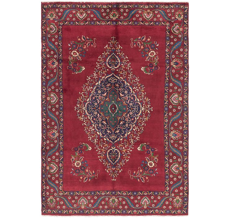6' 5 x 9' 5 Tabriz Persian Rug