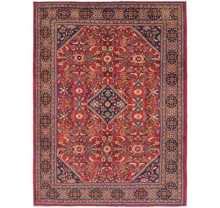 9' 10 x 13' 3 Mahal Persian Rug