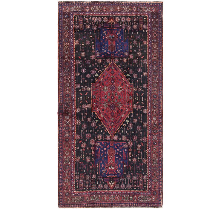 5' x 10' 8 Sirjan Persian Runner Rug