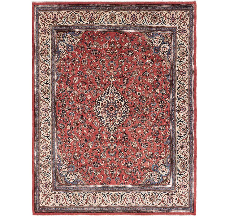 10' 8 x 13' 9 Sarough Persian Rug